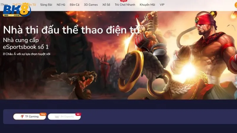 Những điểm cộng giúp Esports BK8 thu hút nhiều người chơi